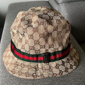 Gucci bucket hat authentic